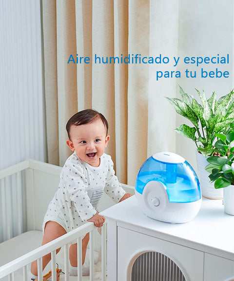 Puedes darle a tu bebe un aire humidificado especial
